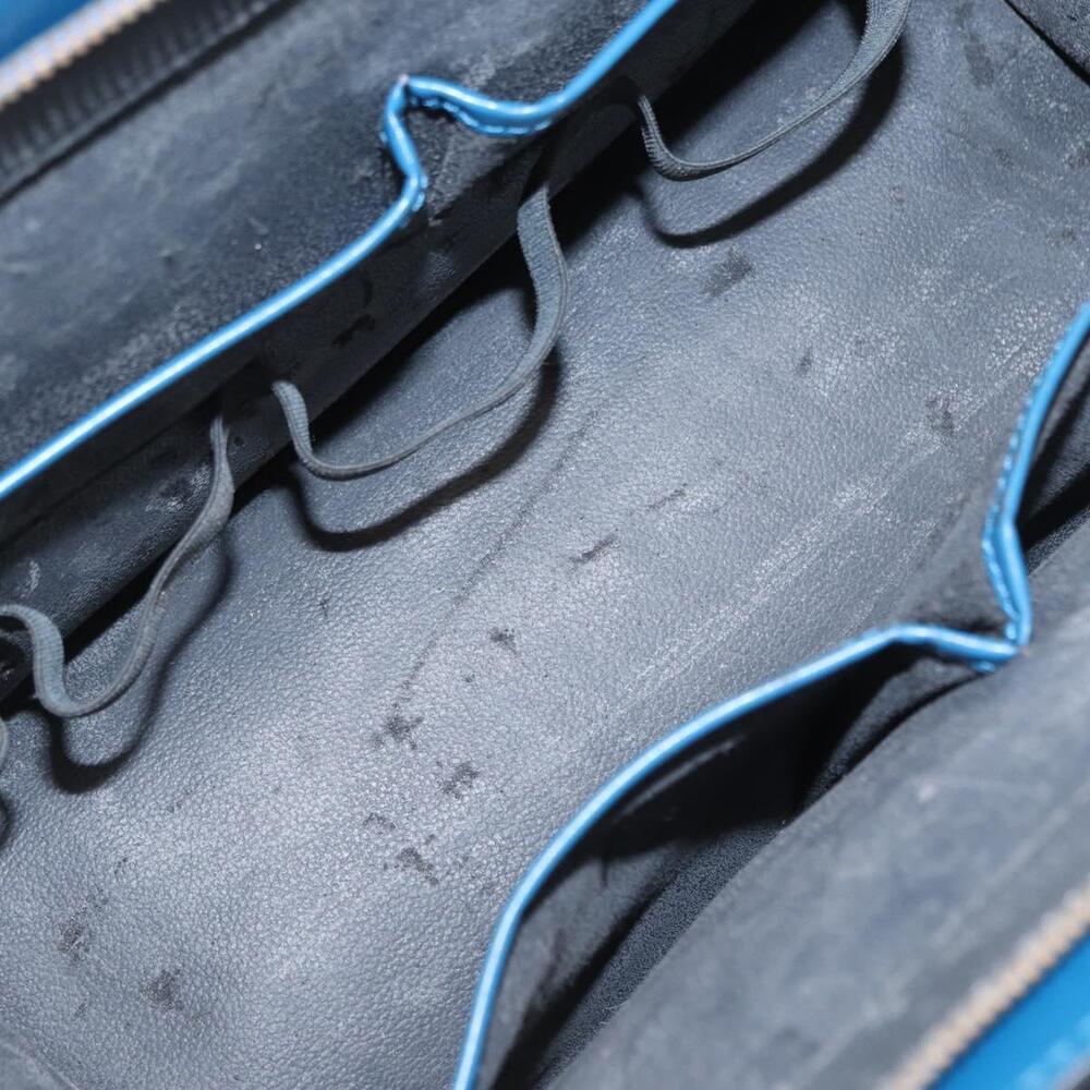 LOUIS VUITTON Epi Riviera Hand Bag Blue M48185 LV Auth 151756 - Picture 10 of 16